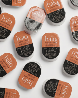 Halo คอนแทคเลนส์ใส รายวัน (กล่องพกพา)